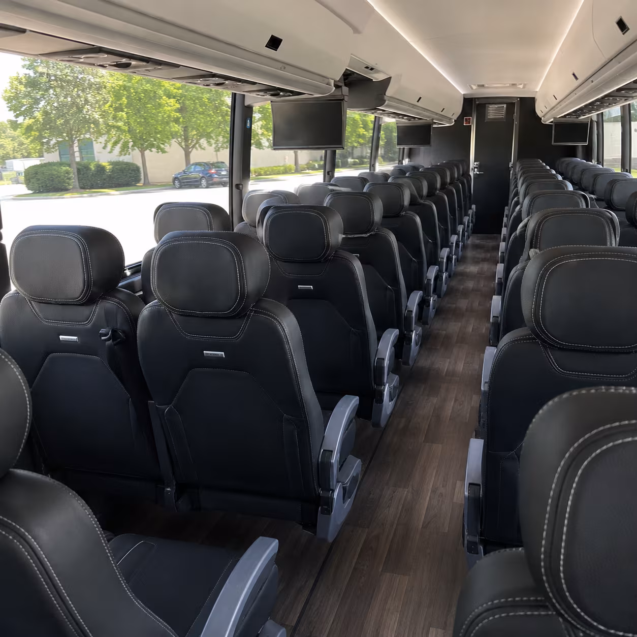 mountain view concert transportation onboard seating