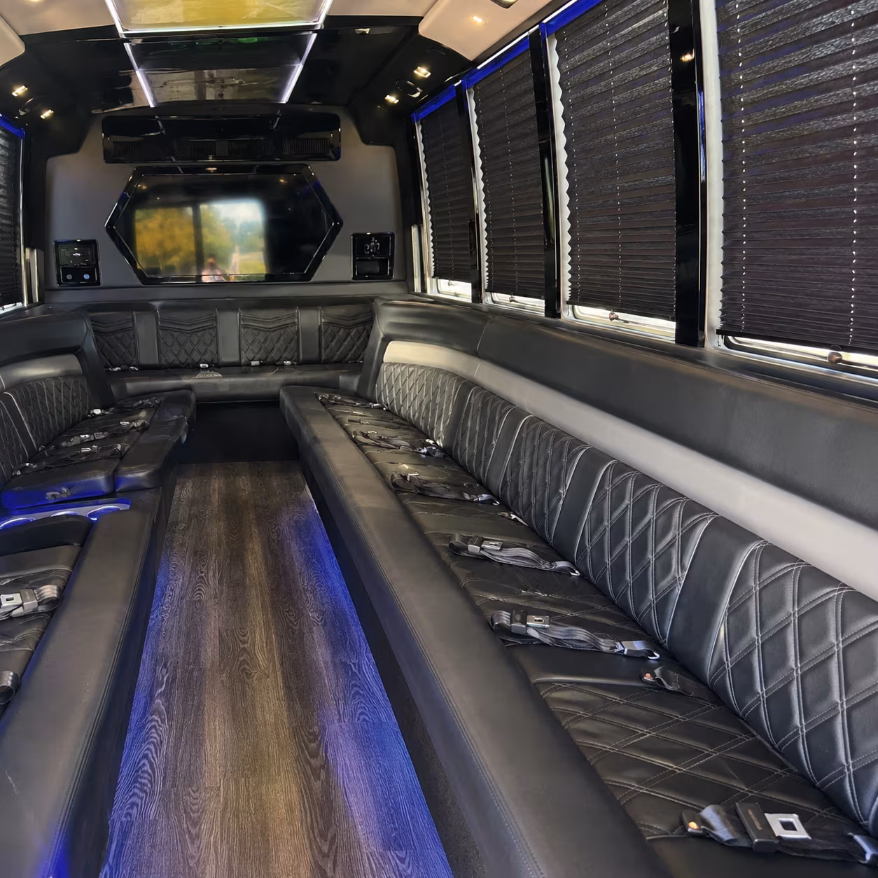 mountain view sporting event party bus rental
