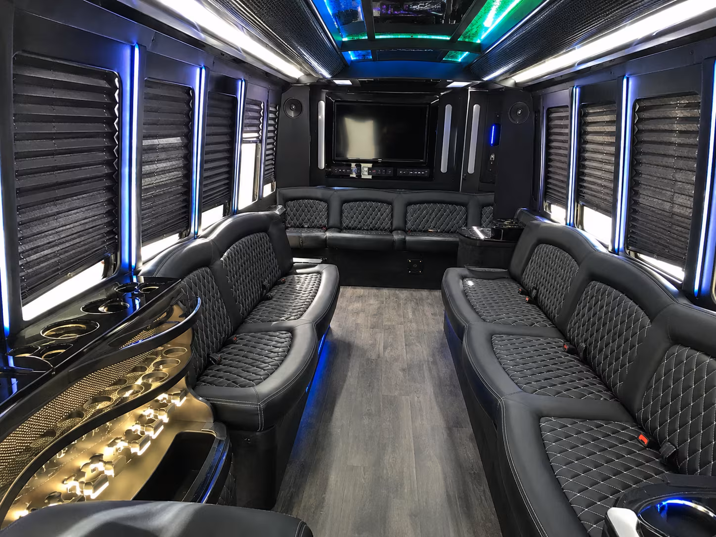 party buses for prom night in mountain view keep the celebration rolling