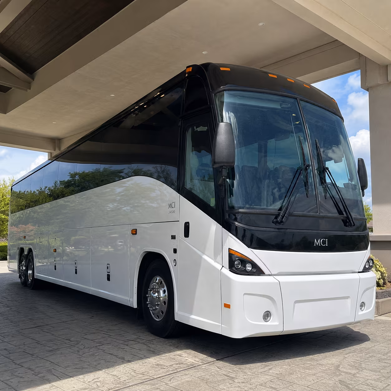 santa clara charter bus